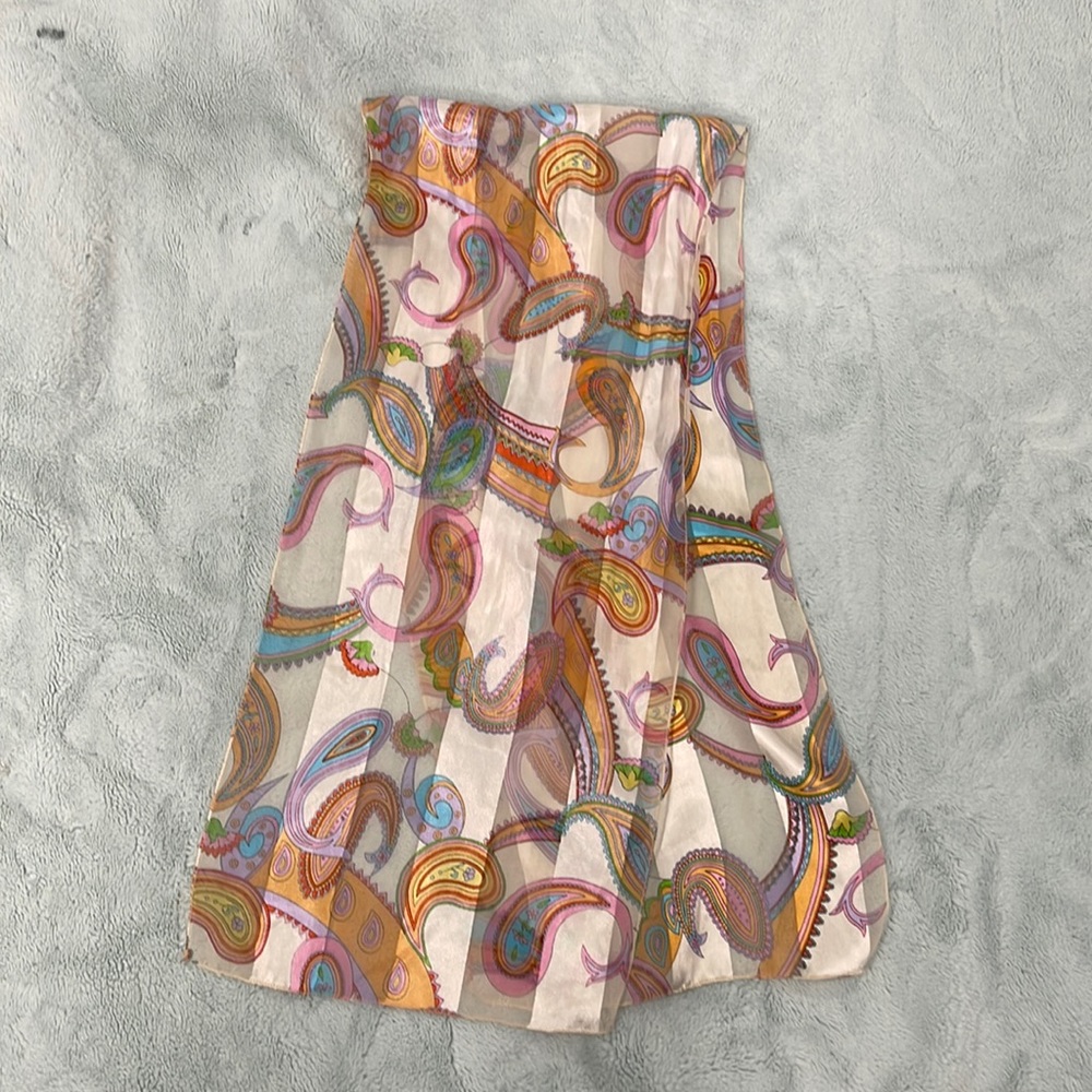 Silk Tie Scarf